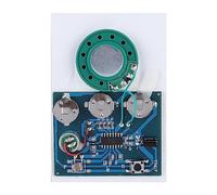 Denash 30s Recordable Voice Module Chip, Sound Recording Chip 0.5W with Button Battery for DIY Audio Cards(Photosensitive Control)