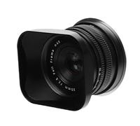 Denash 35mm F2.5 Full Frame Lens, Manual Focus Large Aperture RF Mount Lens with Metal Hood, Fit for RP R5 R6 R7 Series Cameras