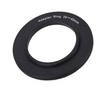 Denash 39mm to 49mm Lens Adapter, Aluminum Alloy Step Up Ring for Mirrorless Camera Accessory, Durable CNC Machined 39mm to 49mm Filter Adapter Ring