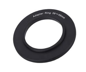 Denash 39mm to 49mm Lens Adapter, Aluminum Alloy Step Up Ring for Mirrorless Camera Accessory, Durable CNC Machined 39mm to 49mm Filter Adapter Ring