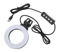 Denash 4 Inch LED, Practical, Practical, Reliable, 3 Color Fill Light for Online Education, Online Meetings and Live Videos