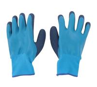 Denash 400V Insulated Rubber Gloves, Anti-Slip Palm, Flame Resistant, Elastic Wrist for Comfortable Wear, Suitable for Electrical Equipment
