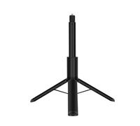 Denash 48 Inch Selfie Stick Tripod, 2 in 1 Extendable Pole with Smart Hide Feature for Panoramic Camera, Aluminum Alloy 7 Sections 27-122cm, Anti Slip Foot Pads