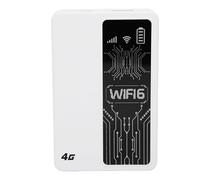 Denash 4G Portable Wi Fi Hotspot, Supports Up to 10 Users, 300Mbps Data Speed, Secure Connection, SIM Card Router, NanoSIM Slot, 10000mAh Battery