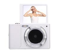 Denash 4K 50MP Digital Camera, 16x Digital Zoom, Flip Screen Camera for Travel, 2.88in HD Display, Incl BL 5B 1000mAh Battery, Exposure Adjustment, White Balance, Stabilization