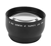 Denash 52 Mm 2x 2x High DEFINITION ALUMINUM Alloy Size Camera Lens for Better Observation of the Landscape for Lenses 52 Mm in Diameter, Adapted to Portrait Photography, a Robust Material