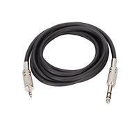 Denash 6.35 Mm First-rate Stereo Cable At 3.5 Mm, Applicable for Mobile Phones and the Speaker Mixer, Durable PVC Material