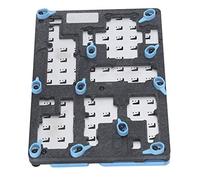 Denash 6 in 1 Mainboard Repair Platform Professional Light Metal Sheet -Socket Planting Motherboard for X/xs/11/11Pro, Suitable for Repairing Mobile Phones, Suitable