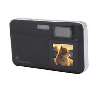 Denash 64MP Autofocus Digital Camera, 4K 16X Zoom Compact Portable Camera for Photography Travel with CMOS Chip, Dual Screen, App Transfer, Lightweight