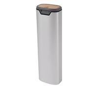 Denash 7 Days of The ATERTIGHT Weekly Organizer for Daily Vitamins, Portable Travel Container for Aluminum Silver Business Travel