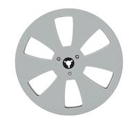 Denash 7 Inch 1/4 Empty Tape Reel, ABS Take Up Reel for to Recorder | Vintage Plastic Empty Tape Reel with 2 Silicone Spacers, Replacement for , Studer, for Home Studio, Archiving