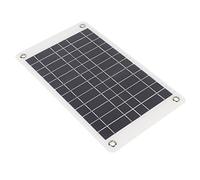 Denash 8.5W Monocrystalline Solar Panel, 12V Semi Flexible | Mini Solar Panels with 19% Conversion Rate, Solar Battery Charger for Outdoor, Car, RV, Camping