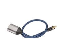 Denash 90 ° Headphones Microphone Divisor for the PC Portable Computer Compact High Performance Design for Blue
