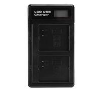 Denash A-1 LCD Dual Slots Battery Charge for Pro/Pro 2 VMA4400 2440MAH, 2pcs Lithium Battery Kit for Better Life, USB
