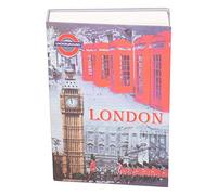 Denash A Safe Box with A Storage Room for Value Objects, Blockage Box for Home Safety and, for Money Jewelry, Iron+paper Material Coins