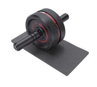 Denash Abdominal Roller Wheel, High Strength Abdominal Wheel with NBR Foam Handles for CORE Workout, 490lbs Capacity, Non Slip Shock Absorbing Home Gym Equipment