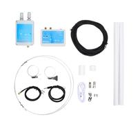 Denash Active Antenna, 100kHz 179MHz Coverage Portable Shortwave Antenna with 2600mAh Battery, for SDR HAM Radio and Shortwave Receivers (15m / 49.2ft)