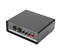 Denash Active DI Box, Professional 2 Channel Direct Box with GND Grounding Isolation and Balanced XLR Outputs for Stage Guitar DJ Controller Live Sound Studio Recording