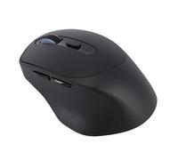 Denash AI Mouse, Voice Recorder, Translation, USB Charging, Ergonomic Quiet Clicking Action, Up to 4000Dpi, 6 Buttons, for Win7 8 10, OS X (Black)