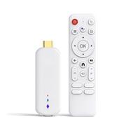 Denash Android 14.0 TV Box, 2026 4K Ultra HD Smart TV Box, Portable Android TV Boxes with Voice Remote for Streaming Software, Home Theater