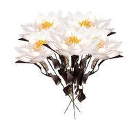 Denash Artificial Flower, Fake Silk Flower with Iron Wire for DIY Decor, 13cm Diameter 38cm Long Stem, for Wedding Home Party Centerpieces Decorations (JectseZ8FA-35)
