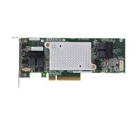 Denash ASR 81605ZQ Array Card 12Gbps 16 Channels 256 Storage Devices PCIe X8 SAS Controller 1GB Cache, Scalable Solution for Future Expansion