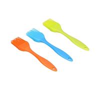 Denash BBQ Brush Resistant Silicone Seasoning Brush to Cook the Kitchen Barbecue, 3 Pieces for Baking/cooking Enthusiasts