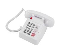 Denash Big Buttons Landline Phone with SOS Emergency Call, Adjustable Volume & Call Alert Light for Seniors