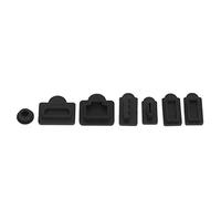 Denash Black -Anti -Dust Protector Made of Silicone Material, Long loading Dust Pot for Hosts