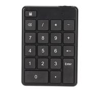 Denash Bluetooth Number Pad, 19 Keys Numeric Keypad Numpad Keyboard Rechargeable Financial Accounting Number Keyboard for Laptop Desktop PC