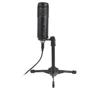 Denash BM800 Studio Condenser Recording Microphone Set with Cardioid Customer Mode for Crystal -clear Sound, Ideal for Vocals and Instrument Recording, Aluminum/black/1