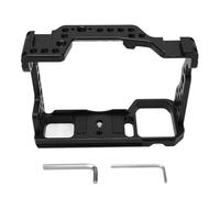 Denash Camera Cage for A7M3 A7R3 with Cold Shoe Port, Camera Rig, Video Making Camera Cage, Compact and Portable
