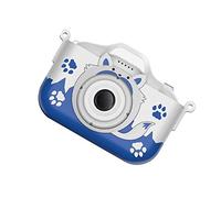 Denash Children for Children Cartoon Fox Mini Digital Camera 40mp HD Dual Camera for Selfie Video Recording, Funny Drawing Cover (Blue)