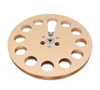 Denash Classic 7 Inch Design of Empty Ribbon Coil for Studer Opening Machine Parts, Light Aluminum Alloy Intake Coil and Wear Test, Suitable for Any 1/4 Inch Ribbon (Gold)