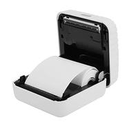 Denash Compact and Lightweight 58mm Thermal Printer with Ten Printing Methods for Entertainment and Recording, Pocket Printer in White Color for Travelers (White)