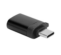 Denash Converter of the USB3.0 Adapter From the Female to Type C Adapter with Data Transmission and Load Function, Compatible with Various USB Devices, Stable Structure (Black no-hook chain)