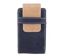 Denash Digital Camera Bag, Retro Shockproof PU Leather Camera Bag Fit for Ricoh GR III, GR IIIX HDF, with Vintage Texture, Ideal for Travel (Blue)