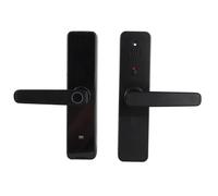 Denash Digital Smart Door Lock Single Cylinder Mechanical Key Unlocking for Office Use Stainless Steel Material (for TUYA Single Lock Body)