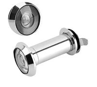 DENASH Door Viewer, 220° Wide Angle Peep Holes for Doors,Adjustable Viewing Peephole with Glass Cover for Installation in 35-55mm Doors