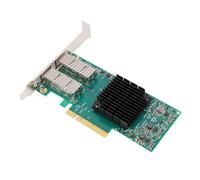 Denash Dual Port Server Network Card, 10Gbps High Speed Transmit Low Latency with RDMA Technology for Data Center GPU Computing VMware