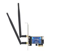 Denash EDUP Dual Band LAN CARD 600MBIT/S PCI-E-Wireless Adapter for PCIe-X1/x4/x8/16, /8.1/10, with 2 Antennas, Stable Signal Transmission for Gaming/streaming