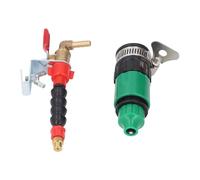 Denash Efficient Nozzle Sprayer Dust Disassembly for The Machine Cutting Machine, Plastic Sprinkle Nozzle, Easy to Install for The Clean Work Environment, ABS Stainless Steel Material