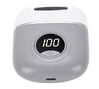 Denash Electric Foot File, Portable Automatic Callus Remover with 2 Grinding Heads, Rechargeable Dead Skin Remover Tool for Smooth Feet At Home