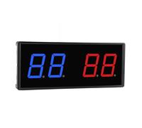 Denash Electronic Scoreboard, LED Tabletop Digital Scoreboard for Indoor and Outdoor Games, Wireless Remote Control Brightness Adjustment