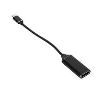 Denash Enter an Adapter Transmission of the Efficient Signal for Notebook OS X/ S10. Plug & Play for Meeting Rooms Aluminum Black League 1 X Type C A Mobile Cable Tablet for HDTV Telephone HDTV