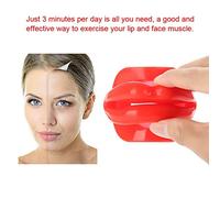 Denash Environmental And Non-Toxic Muscle Tightener, Material Lip Trainer, for Home Female (Red)