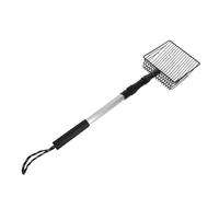 Denash Extendable Cat Litter Scoop, 3 Section Handle, Non-Stick Cat Litter Sifter, Fast Sifter Lightweight Cat Litter Shovel with Extendable Handle for Pets