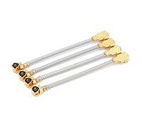Denash Extension Cable Fempanian Network Card Adapter Cable for the Short-distance Connection with Great Processing, 3cm 4PCs for Replacement Use