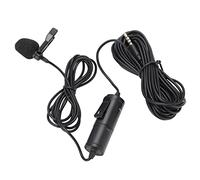 Denash External 3.5 -mm Lavalier Record Microphone Smart Intoxication Isolation Microphone for Tablet Camera