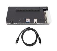 Denash External GPU Dock, Graphics Card Docking Station for 4, USB4, PCIE 16X Slot Compatible with Graphics Cards, Aluminum Alloy Material